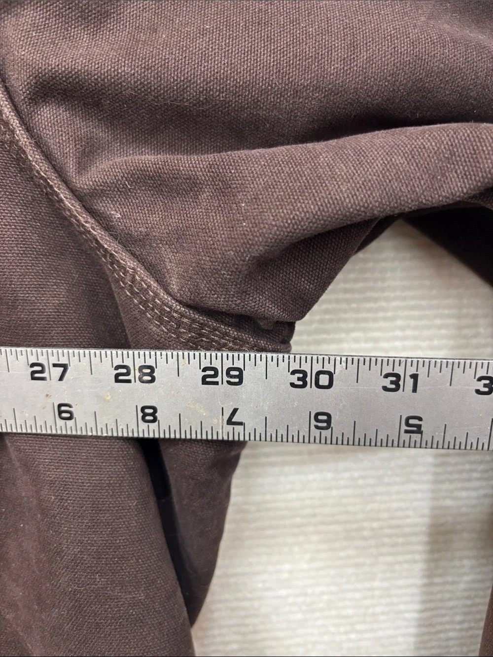 Carhartt 2XL vintage USA lined Canvas Duck Chore Jacket with Corduroy Collar